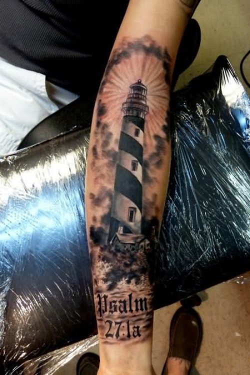 Sleeve Lighthouse Tattoo