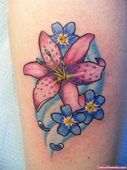 Amazing Lily  Tattoo