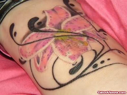 Beautiful Lily Tattoo