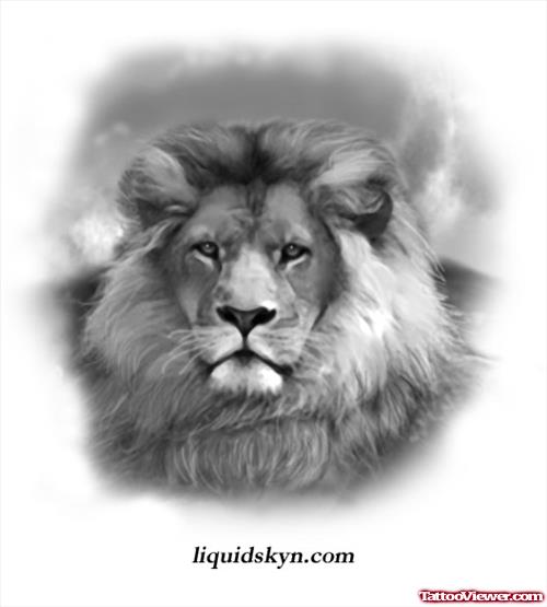 Awesome Lion Head Tattoos Design