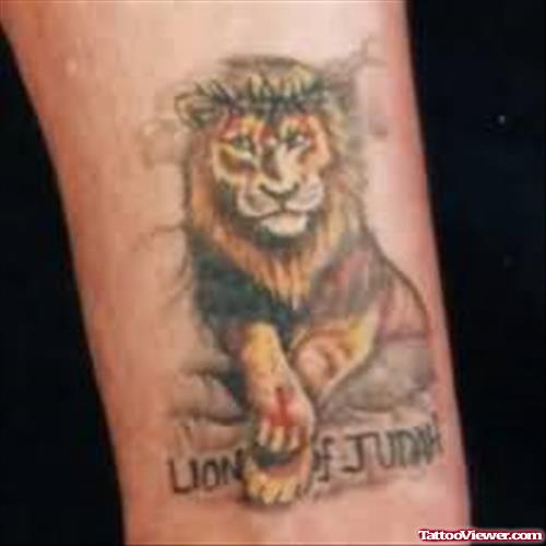 Lion Of Judah Tattoo