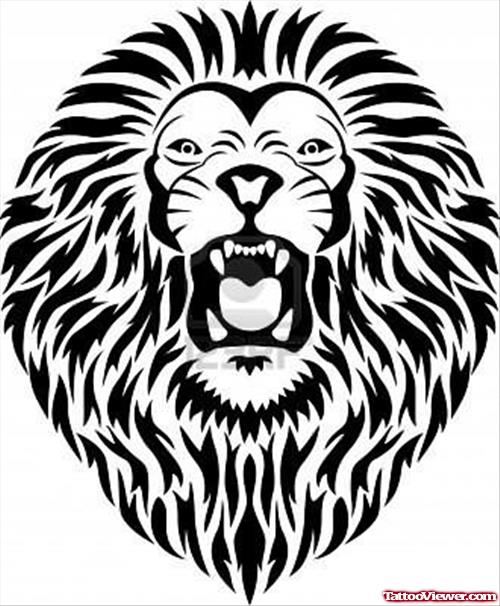 Design Picture Of Lion Head