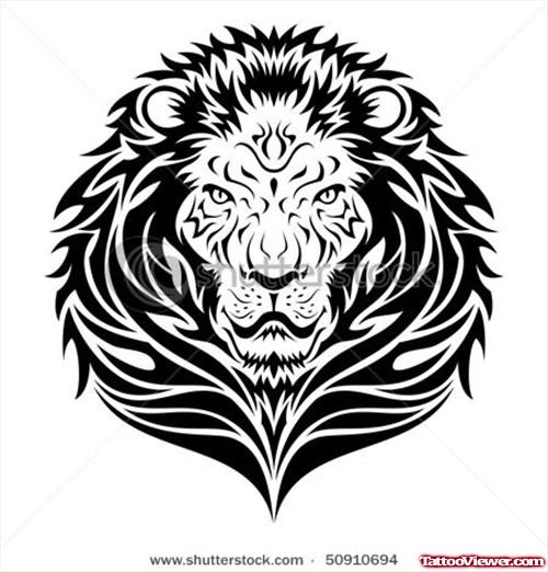 Lion Head Tattoo Design By Tattoostime