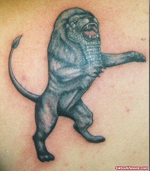 Cool Lion Tattoo Picture
