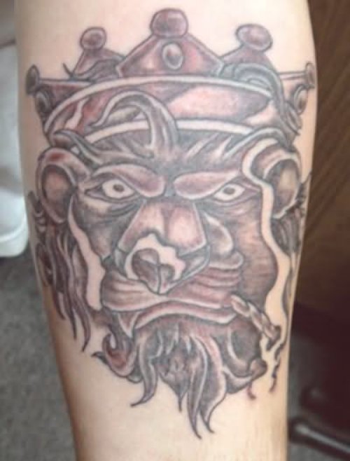 King of Lion Tattoo Art