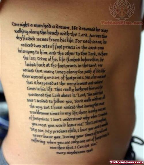 Literary Tattoos For Men