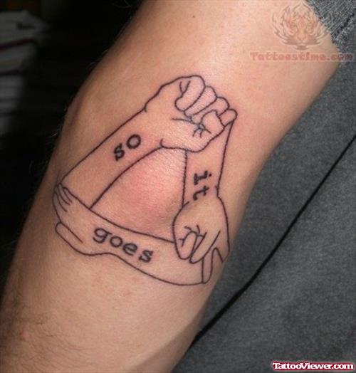 Literary Tattoos For Arm