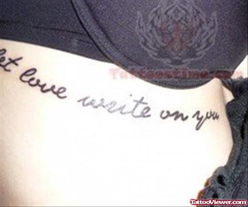Write Literary Tattoo