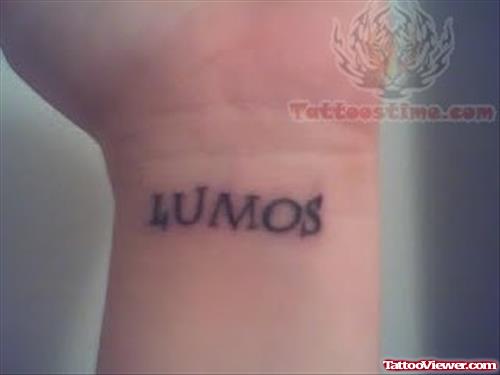 Lumos - Literary Tattoo