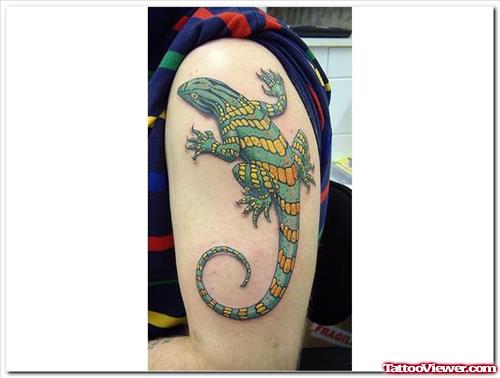 Lizard Tattoo For Sleeve