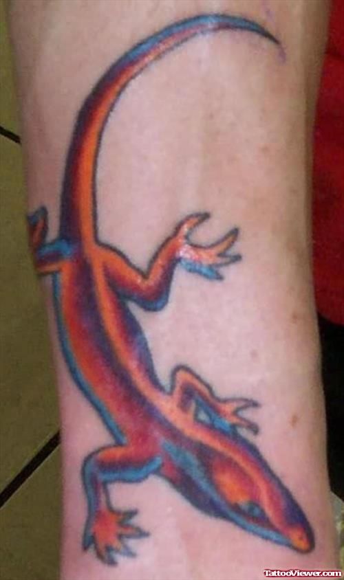 Giant Lizard Tattoo