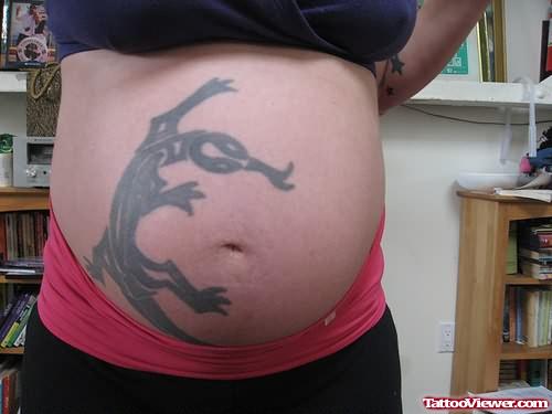 Lizard Belly Tattoo