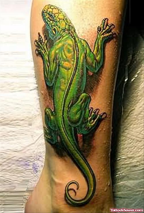 Lizard Beautiful Tattoo