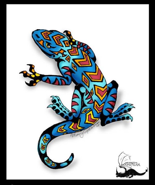 Lizard Tattoo Concept
