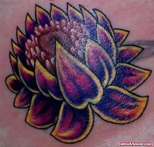 Awesome Lotus Tattoo