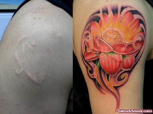 Amazing Lotus Tattoo For Girls