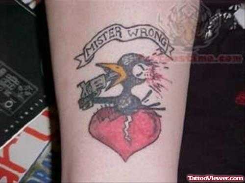 Red Heart - Love Tattoo