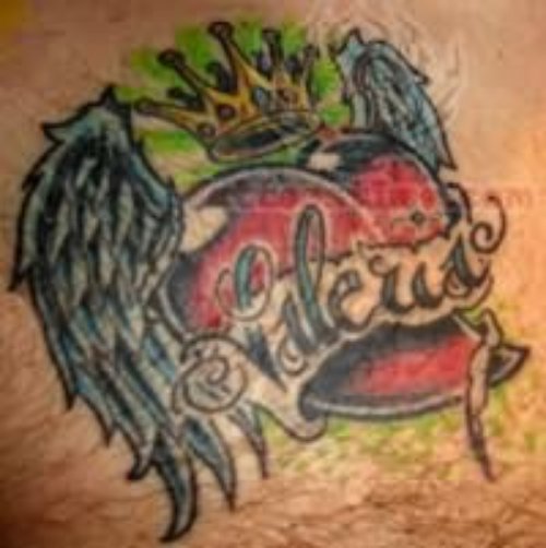 Crown Heart - Love Tattoo