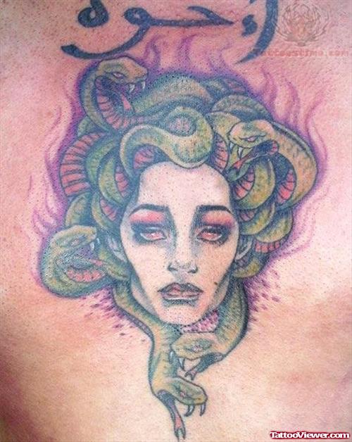 Medusa Color Tattoos
