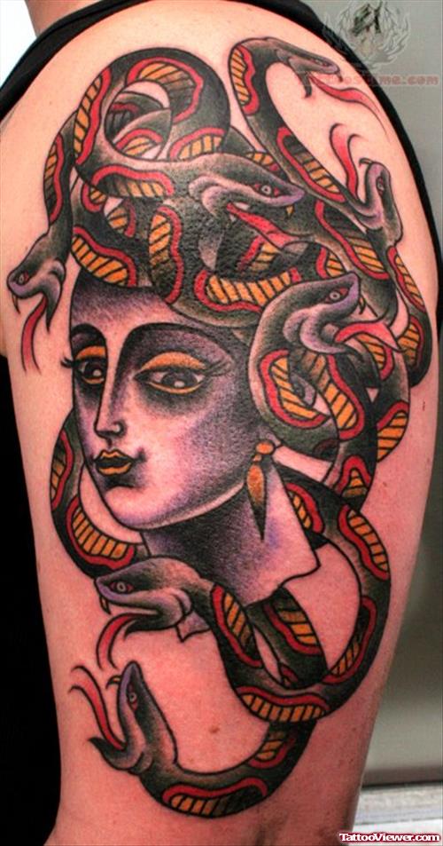Awesome Medusa Tattoo