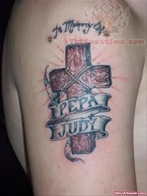 PEPA JUDY Memorial Tattoo