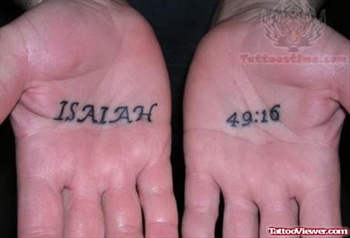 Memorial Tattoos On Hands