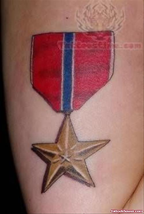 A Memorial Star Tattoo