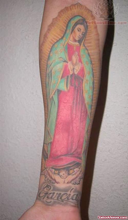 Virgen de Guadalupe Tattoo
