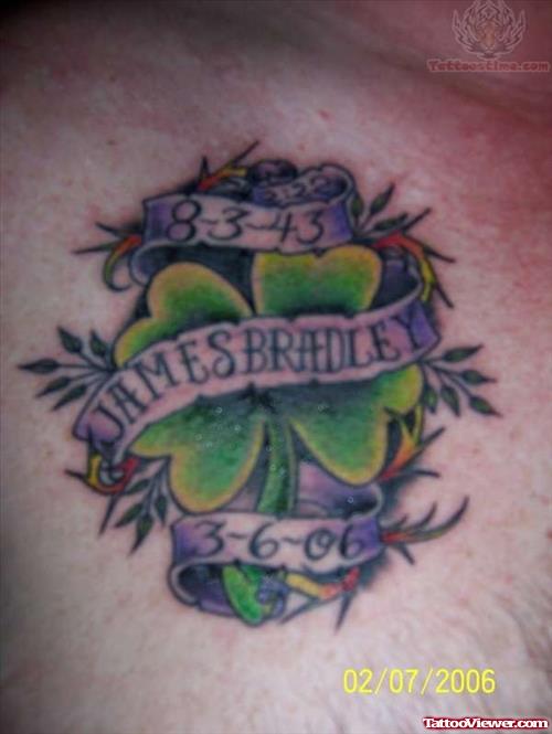 Irish Memorial Tattoo