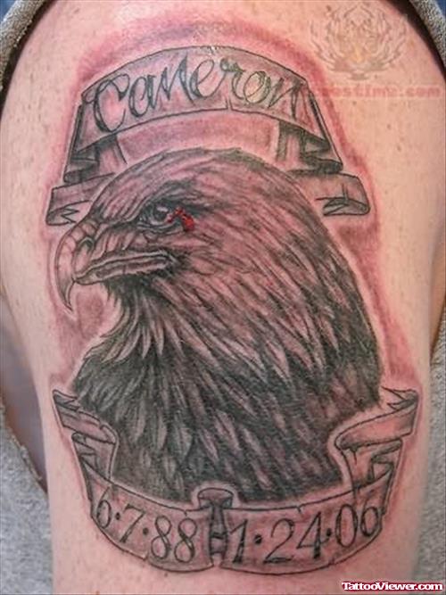 Memorial Eagle Tattoo Gallery