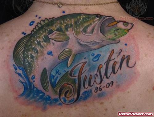 Justin - Memorial Tattoo