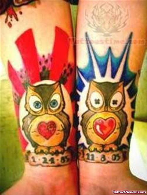 Love Birds - Memorial Tattoo
