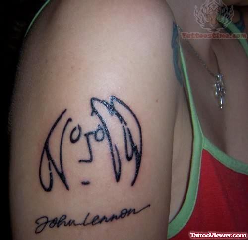 John Lenon - Memorial Tattoo