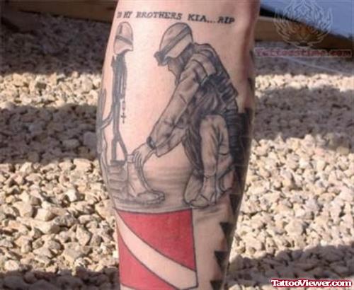 Army - Militry Memorial Tattoo