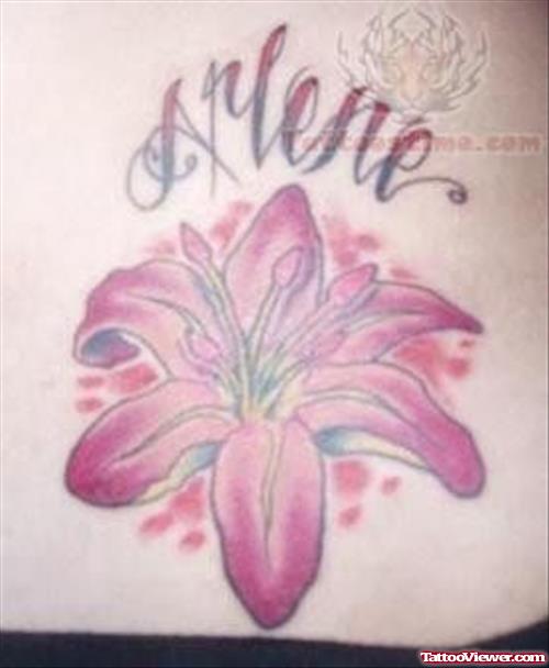 Flowers Title - Memorial Tattoo
