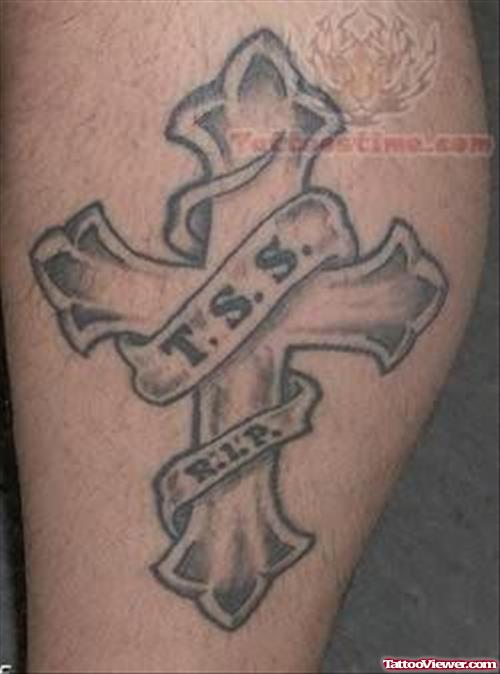 Cross - Memorial Tattoo