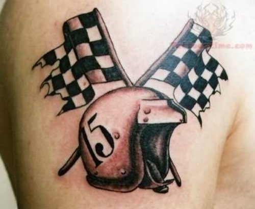 Racer Memorial Tattoo
