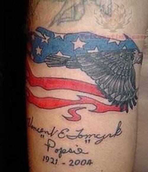 US Eagle вЂ“ Memorial Tattoo