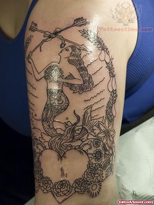 Beautiful Mermaid Tattoos
