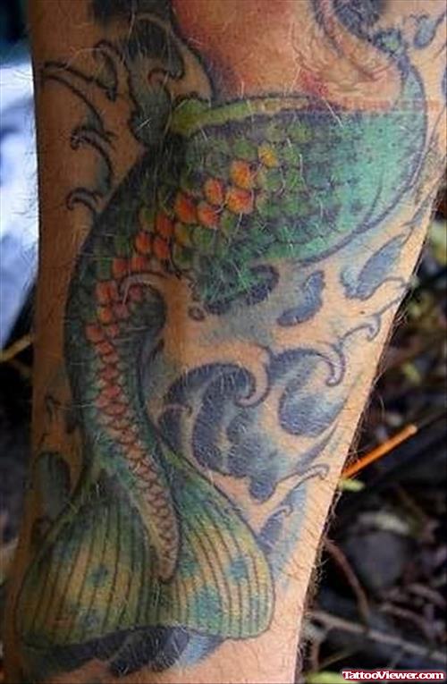Mermaid Ocean Tattoo