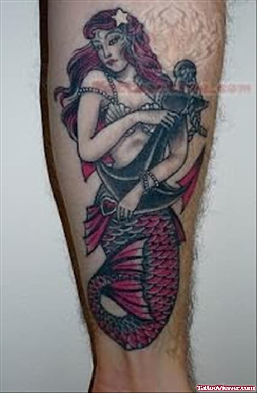 Popular Mermaid Tattoo