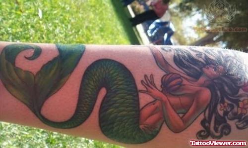 Mermaid tattoos For Men