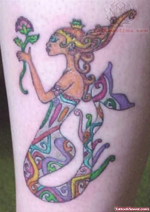Marisa Mermaid Tattoo