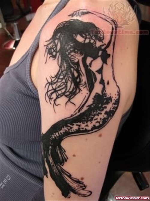 Mermaid Sleeve Tattoos For Girls