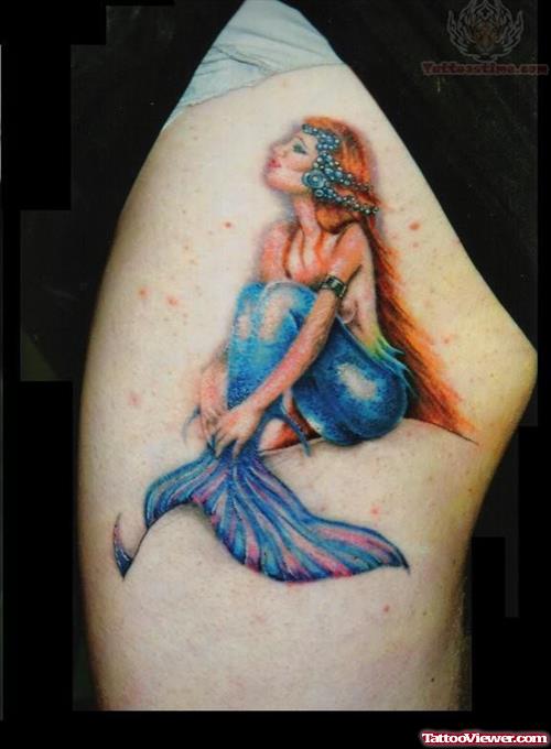Mermaid Tattoo By Faereality