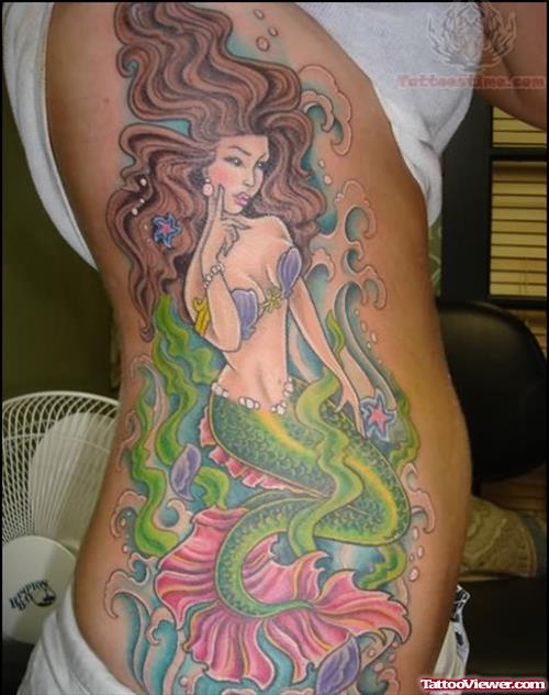 Latest Mermaid Tattoo