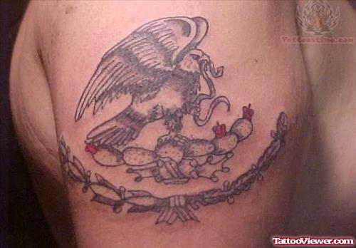 Mexican Awesome Tattoo On Shoulder