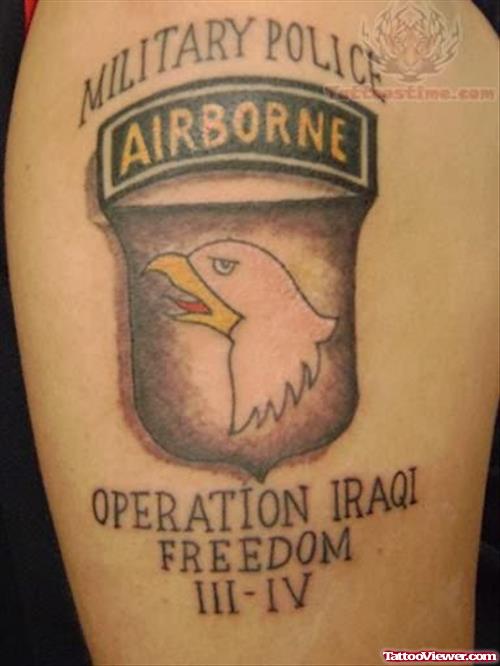 Military Police Tattoo Image