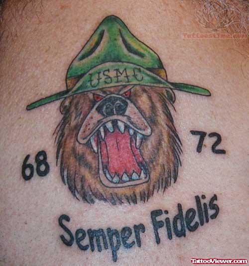 Semper Fidelis - Military Tattoo