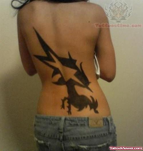 Military Back Body Tattoo